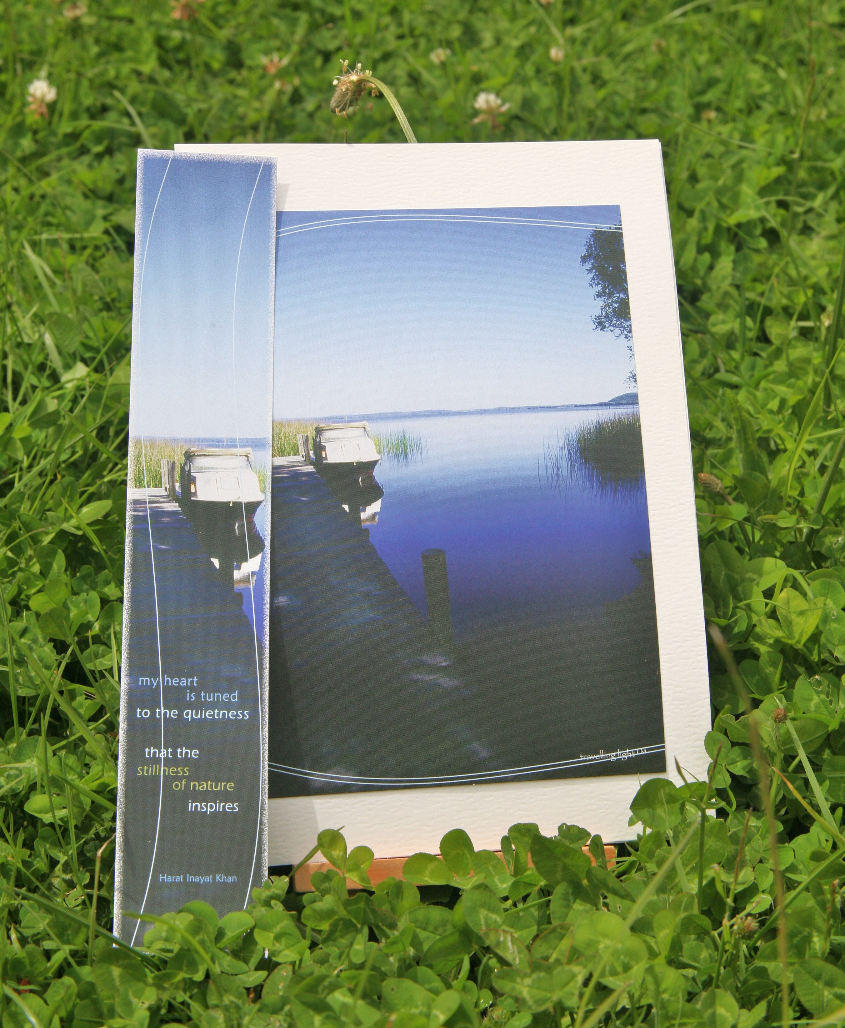 Early Morning Blues: Greeting Card