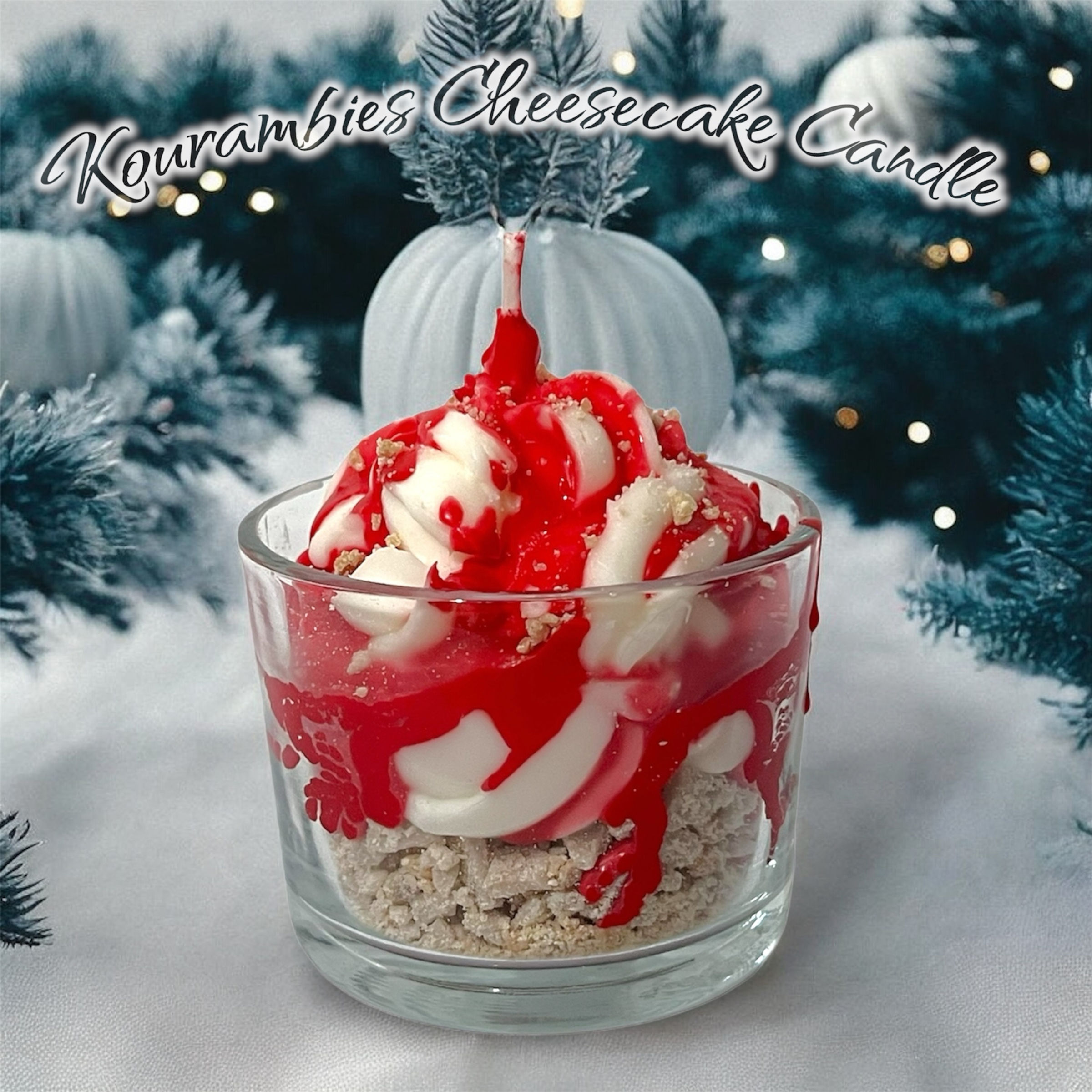 Kourambies Cheesecake Candle
