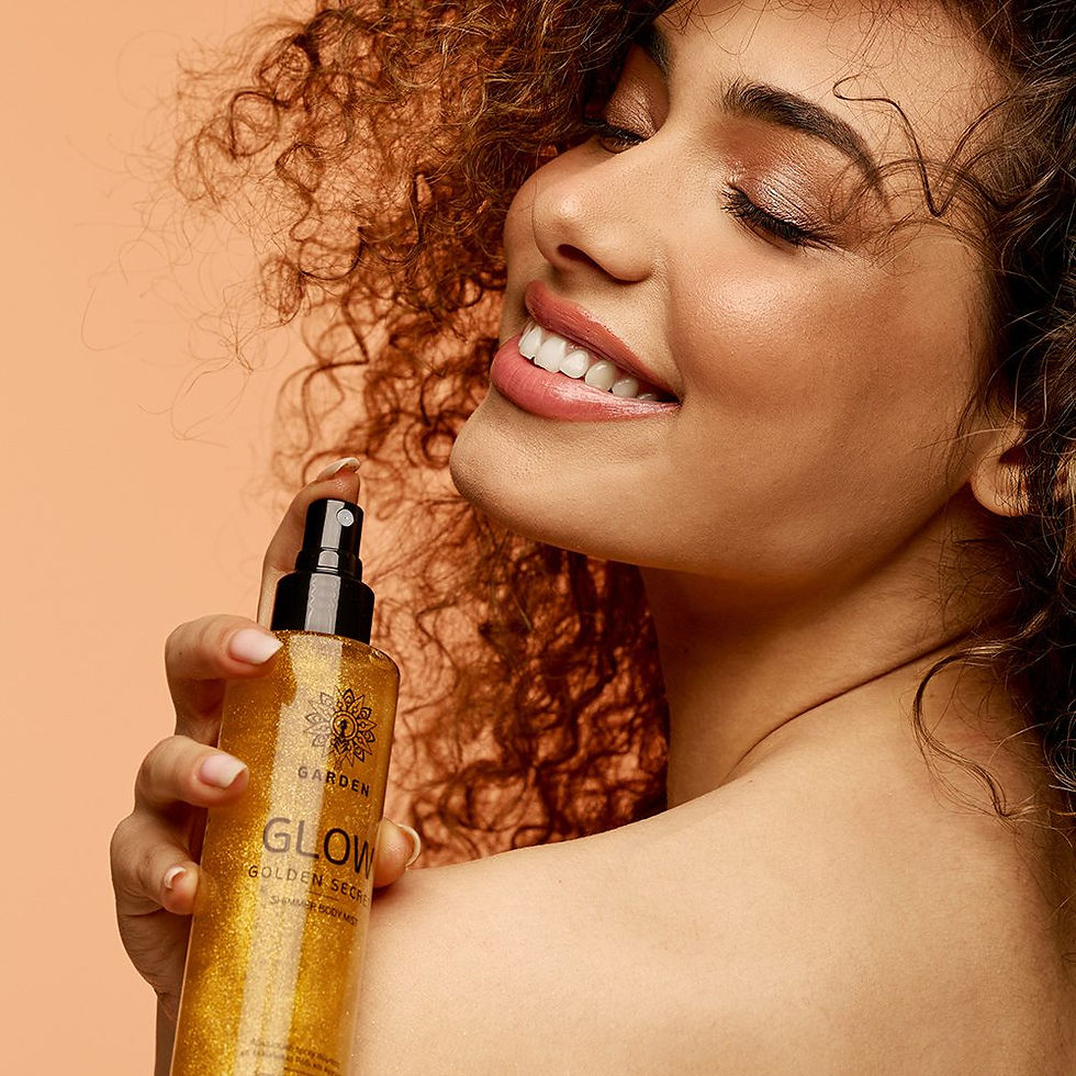 Μικρογραφία: Garden Glow Golden Secret Shimmer Body Mist ✨ Silver Gold Shimmer