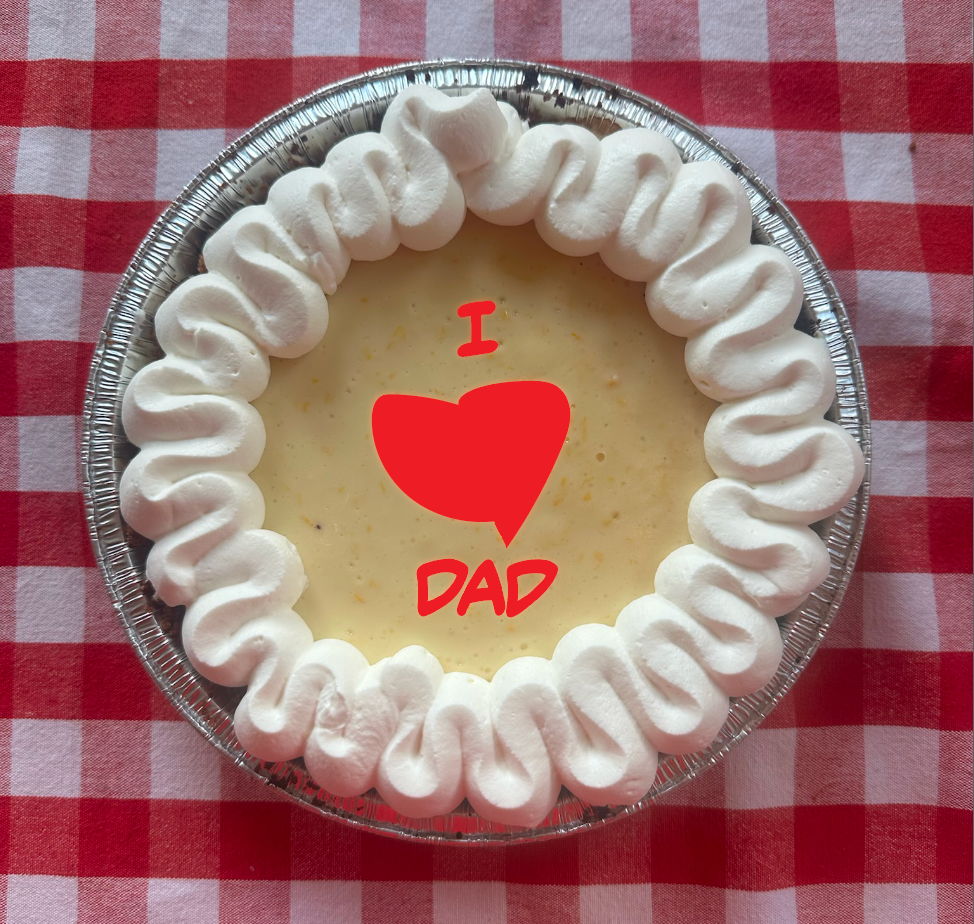 Special pie cafe hours for Father's Day