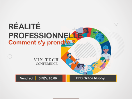 PhD Grâce Mupoyi donne une conférence aussi informative et inspirante pour le programme VIN !