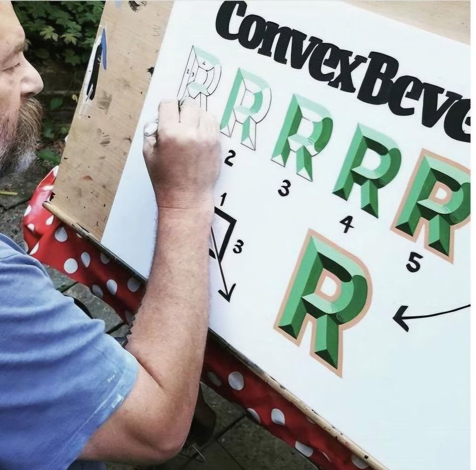 Mike Meyer Sign Painting Workshop