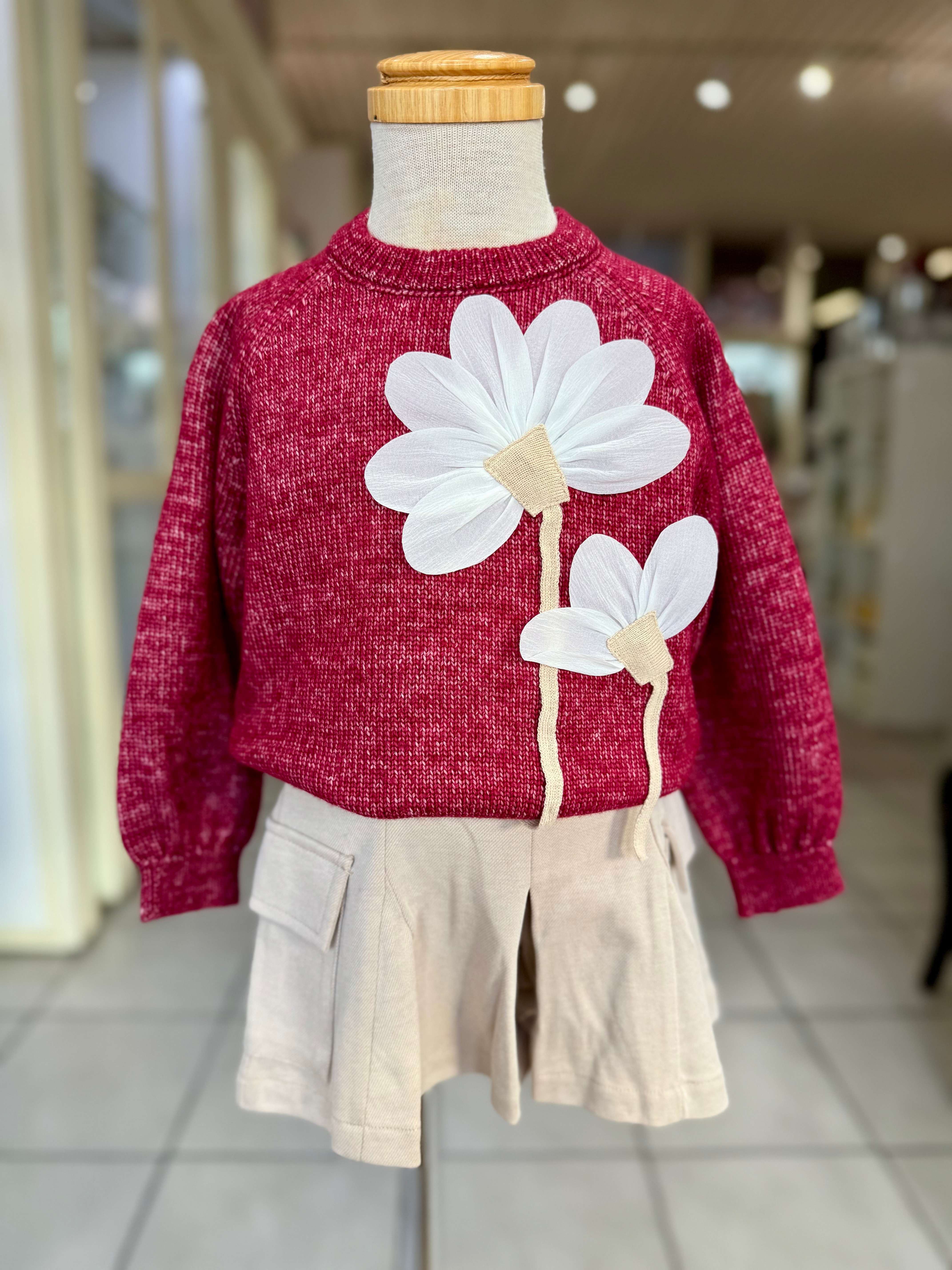 Cereza Flower Skort Set 