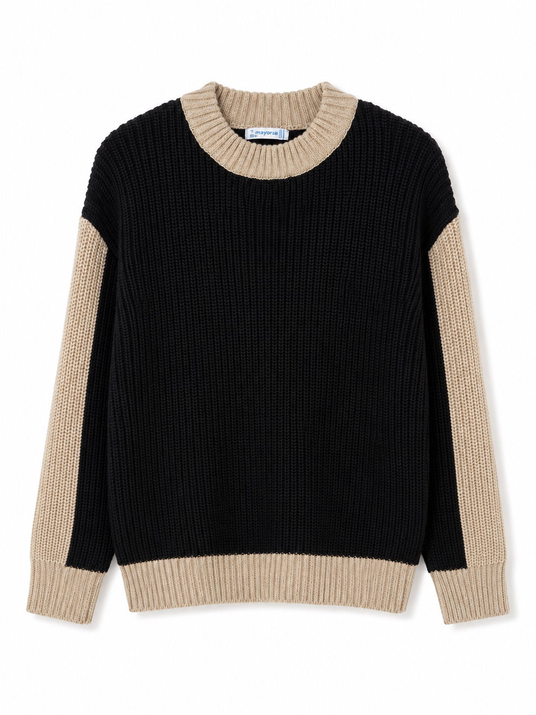 Colorblock Knit Sweater 