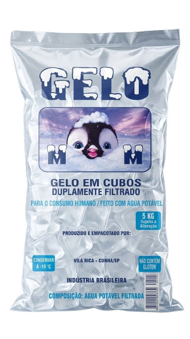 Embalagem para gelo
