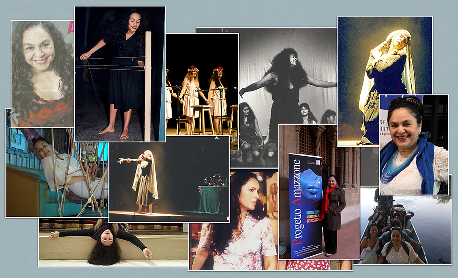 A trajetória da artista