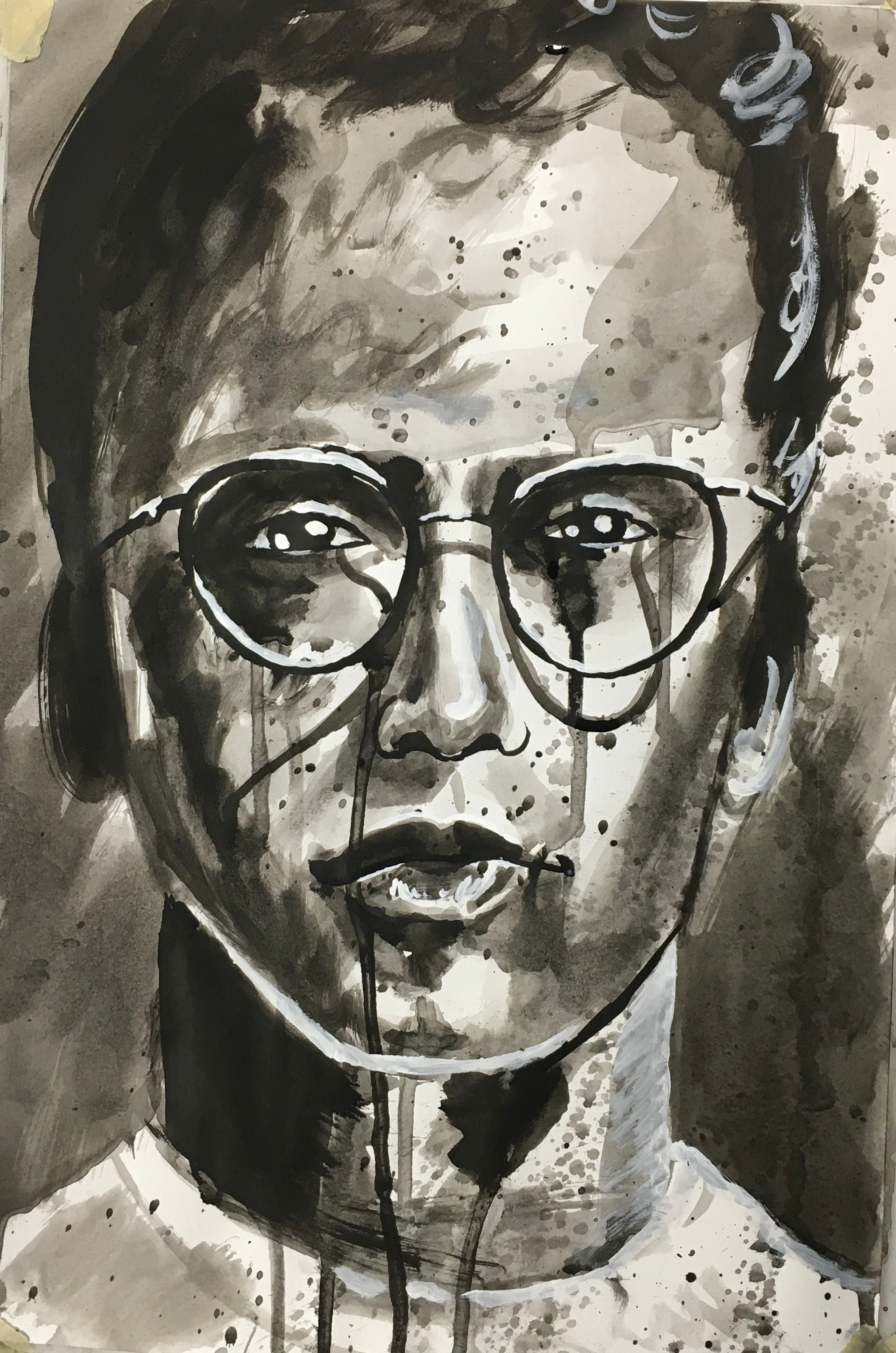 Logic ink painting