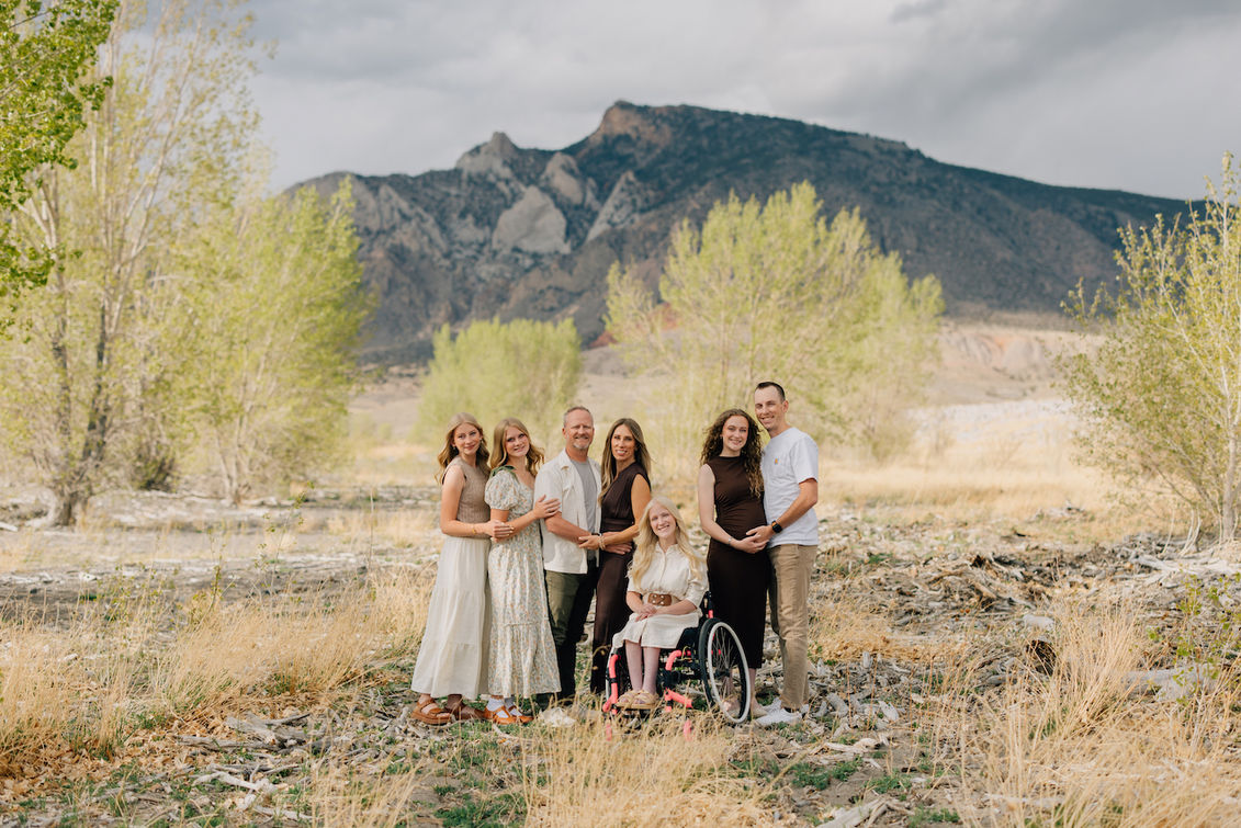 Family photography session up the South Fork in Wyoming