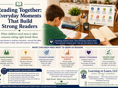 Reading Together: What Children Need Most Is Often Sitting Right Beside Them