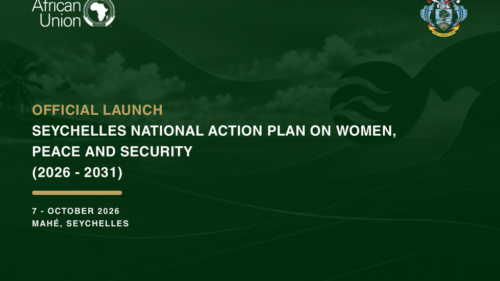 Launch of the Seychelles National Action Plan on Security
