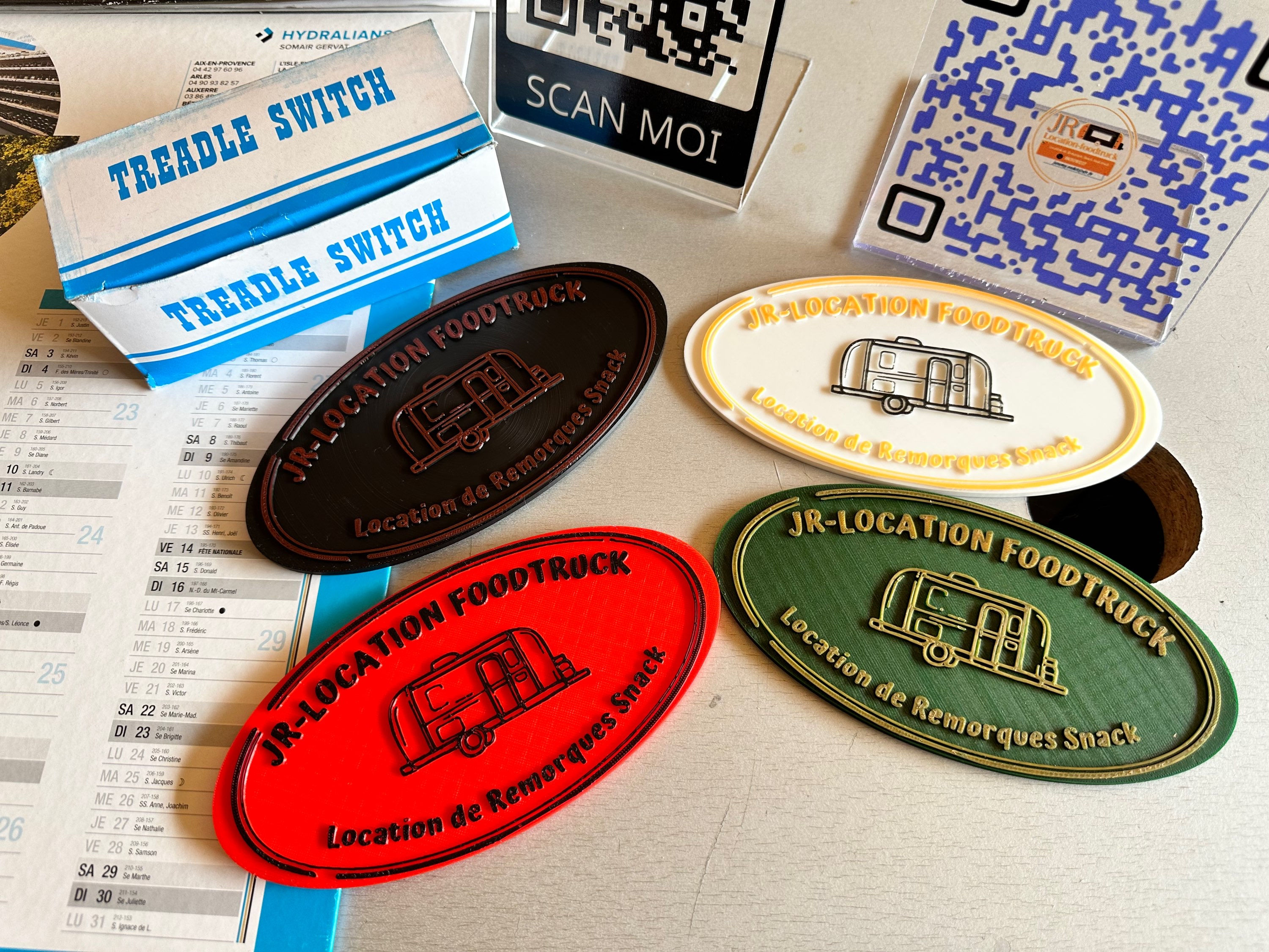 Objets en impression 3D Couleurs 