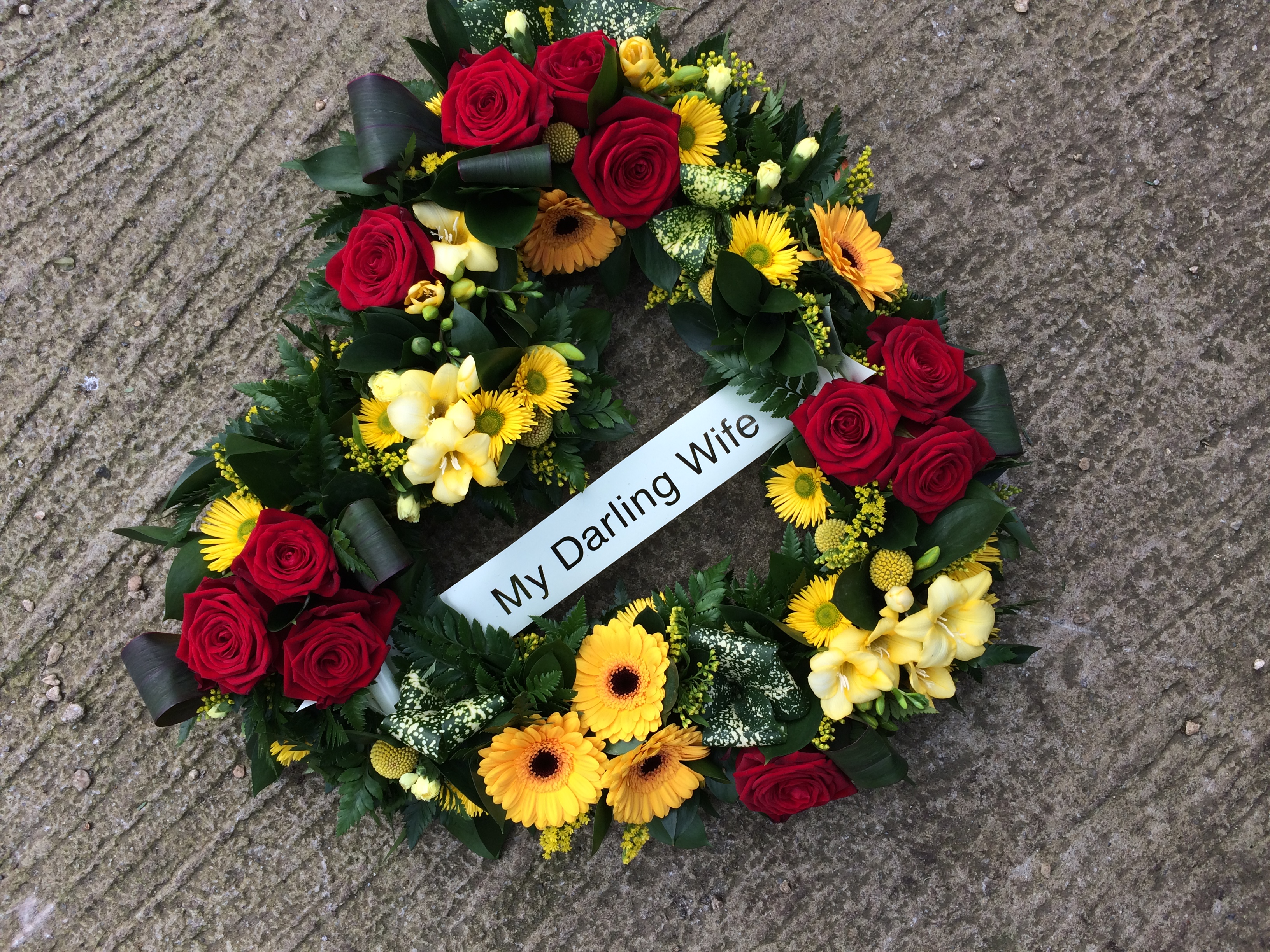 Open Heart Ribboned Tribute.
