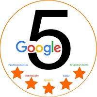 A Google 5 star rating received from a happy customer of Silverwood Arboriculture..