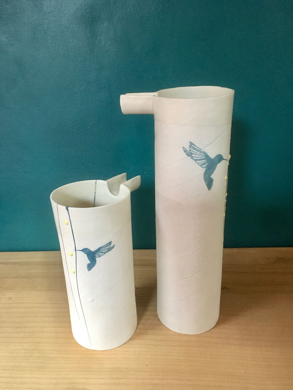 Miniature : Grand pichet en porcelaine