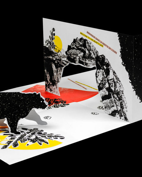 Popup édition papier du livret enfants de l’exposition Mon ours en peluche Musée des Arts Décoratifs de Paris