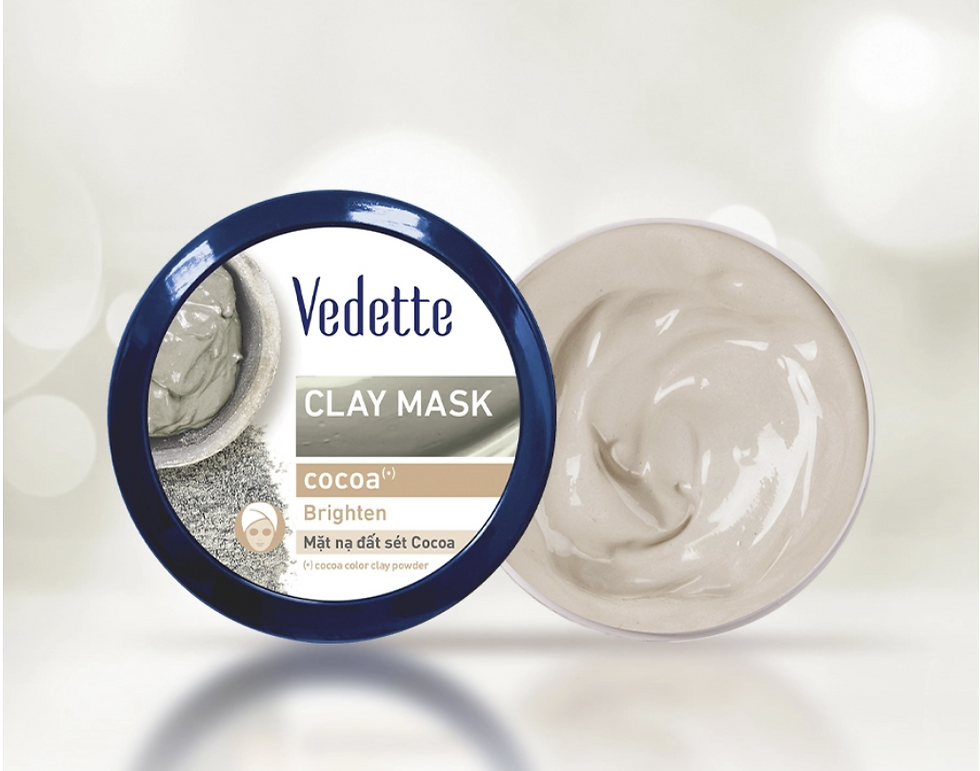 Mặt Mặt nạ đất sét Vedette Bùn Non (Cocoa)