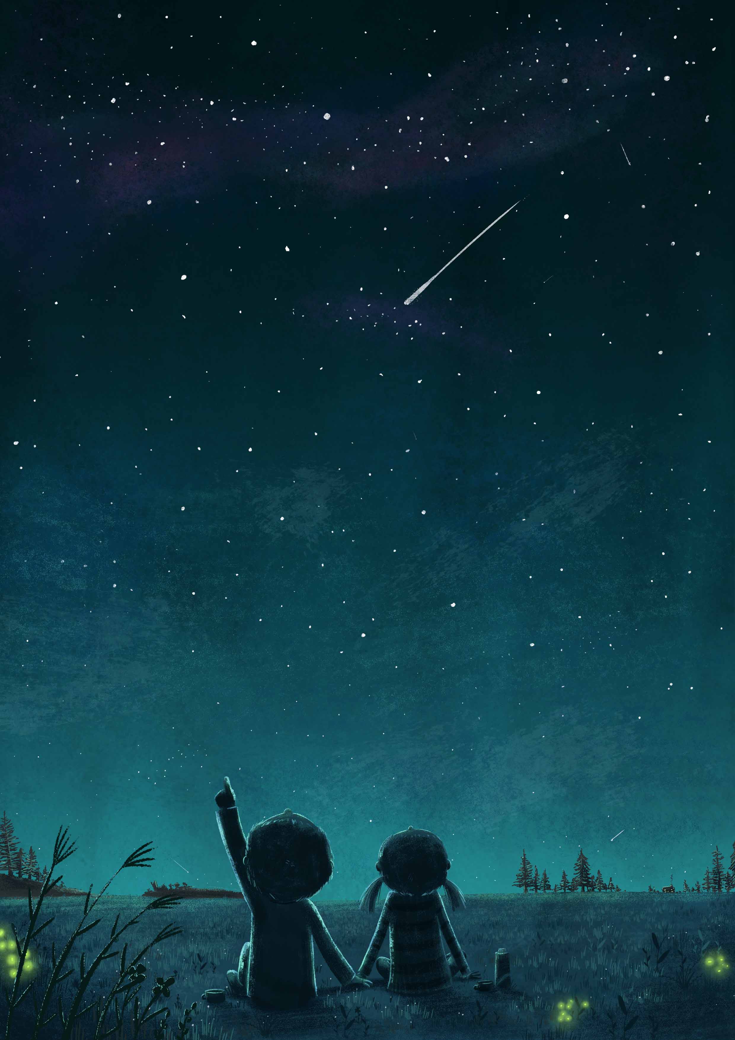 star gazing