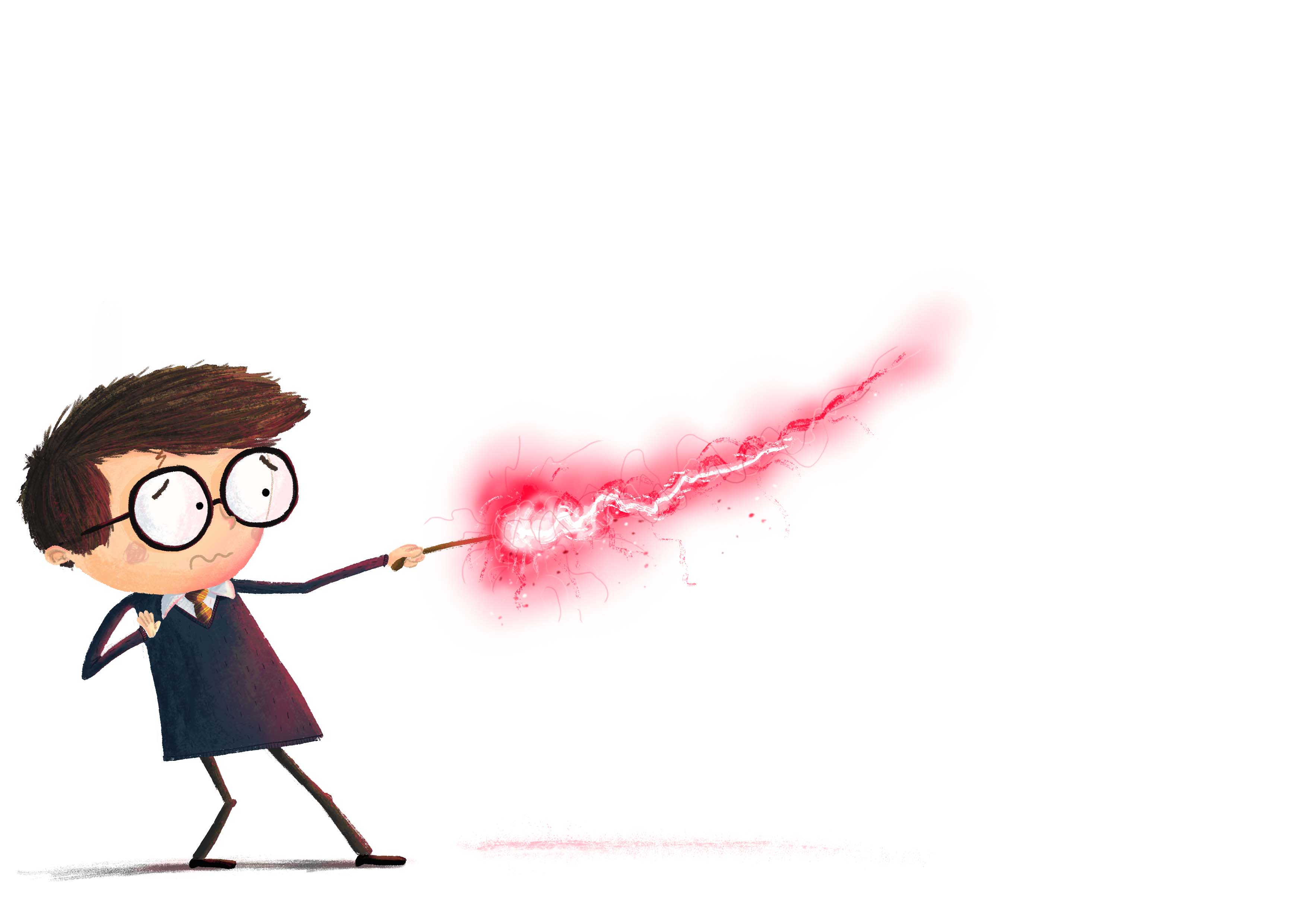 harry potter white BG