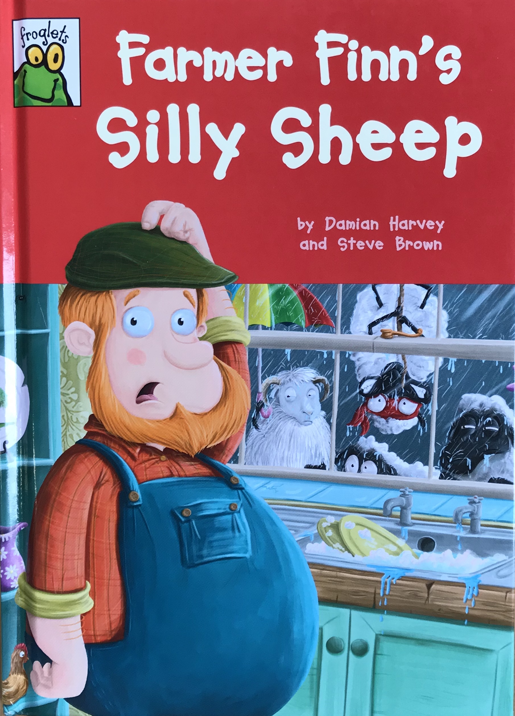 Farmer Finn's silly sheep.