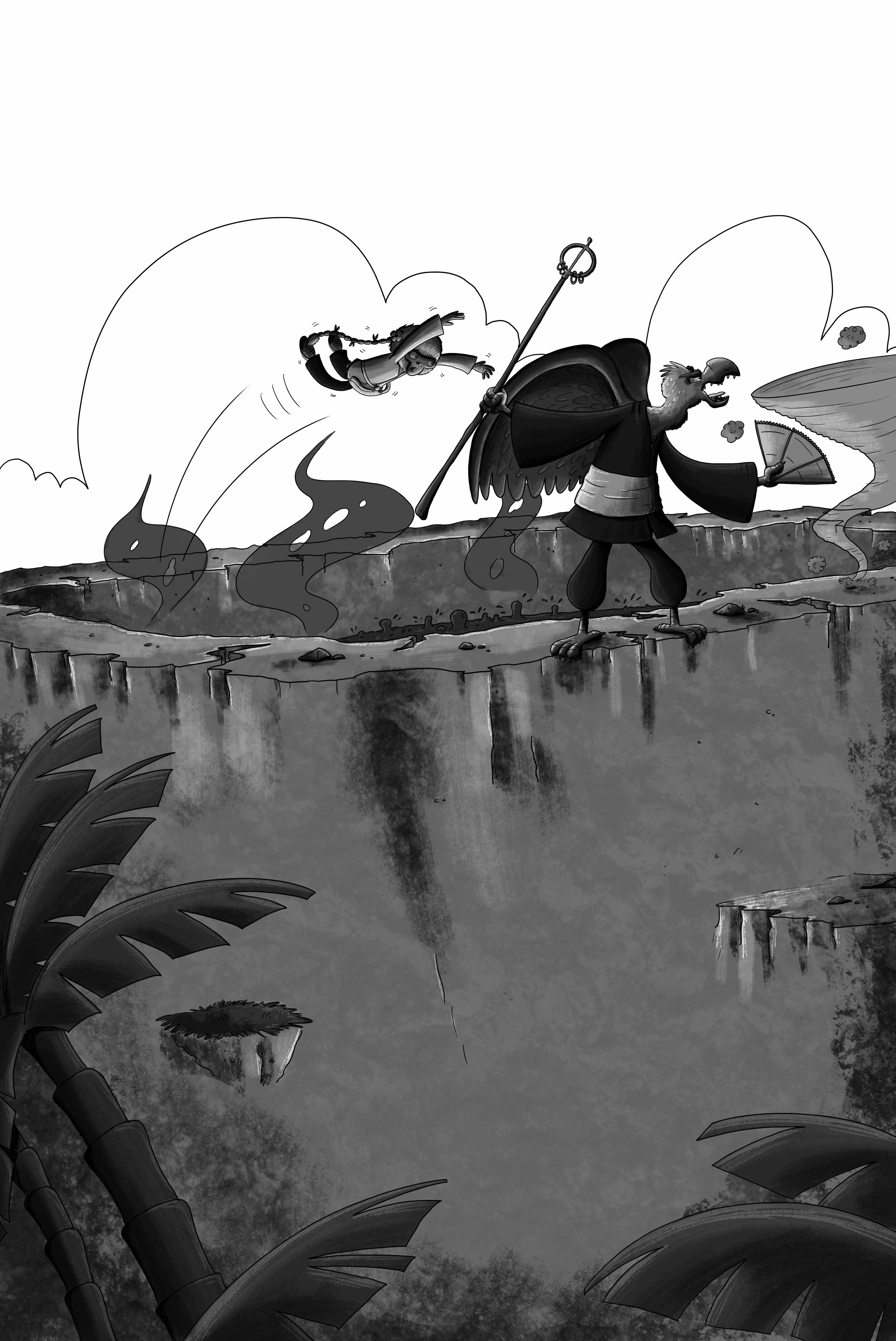 Chapter 8 image 4 suki jumping at tengu