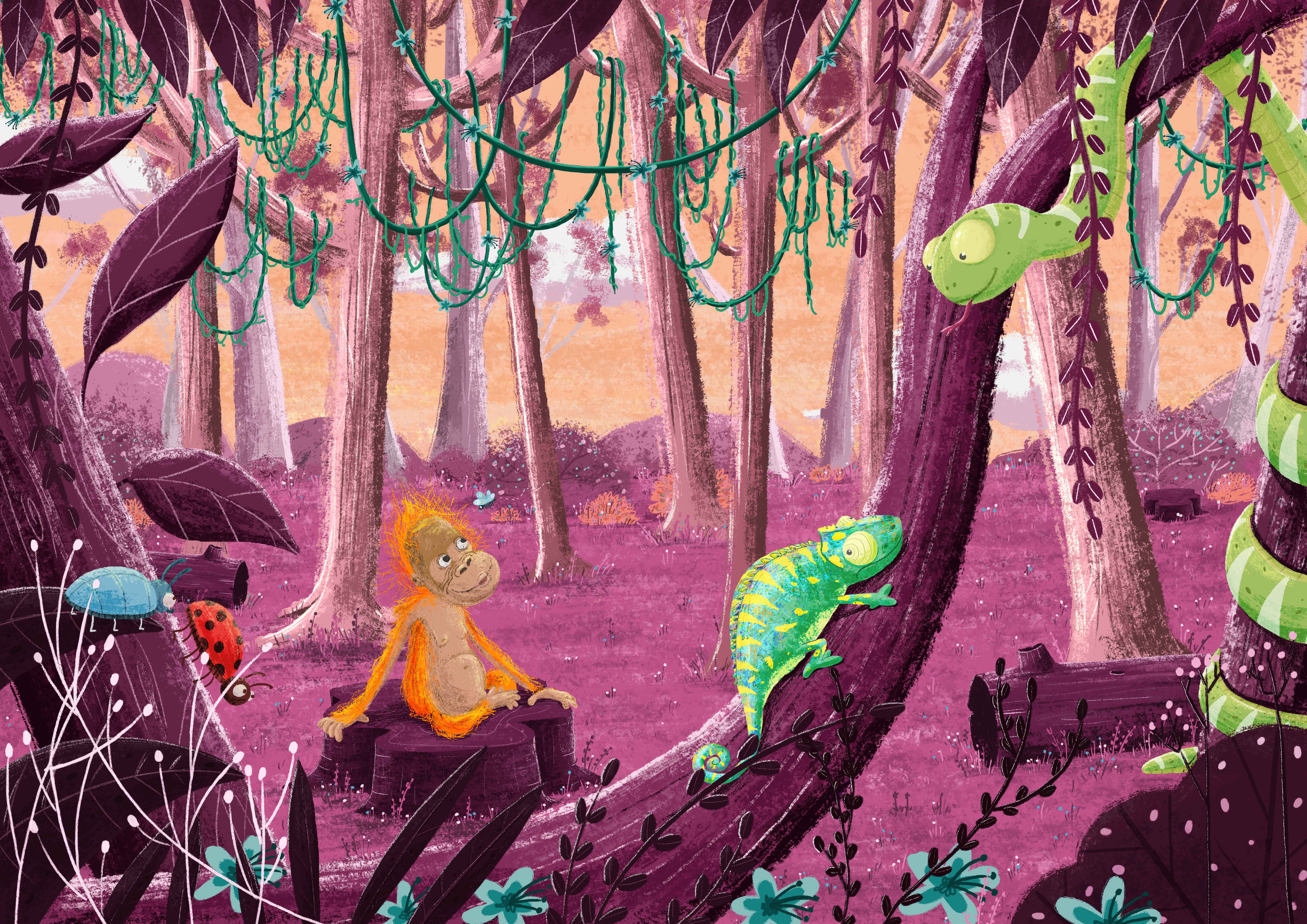 purple jungle