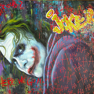 Steve Brown contemporary emotional portrait painting
