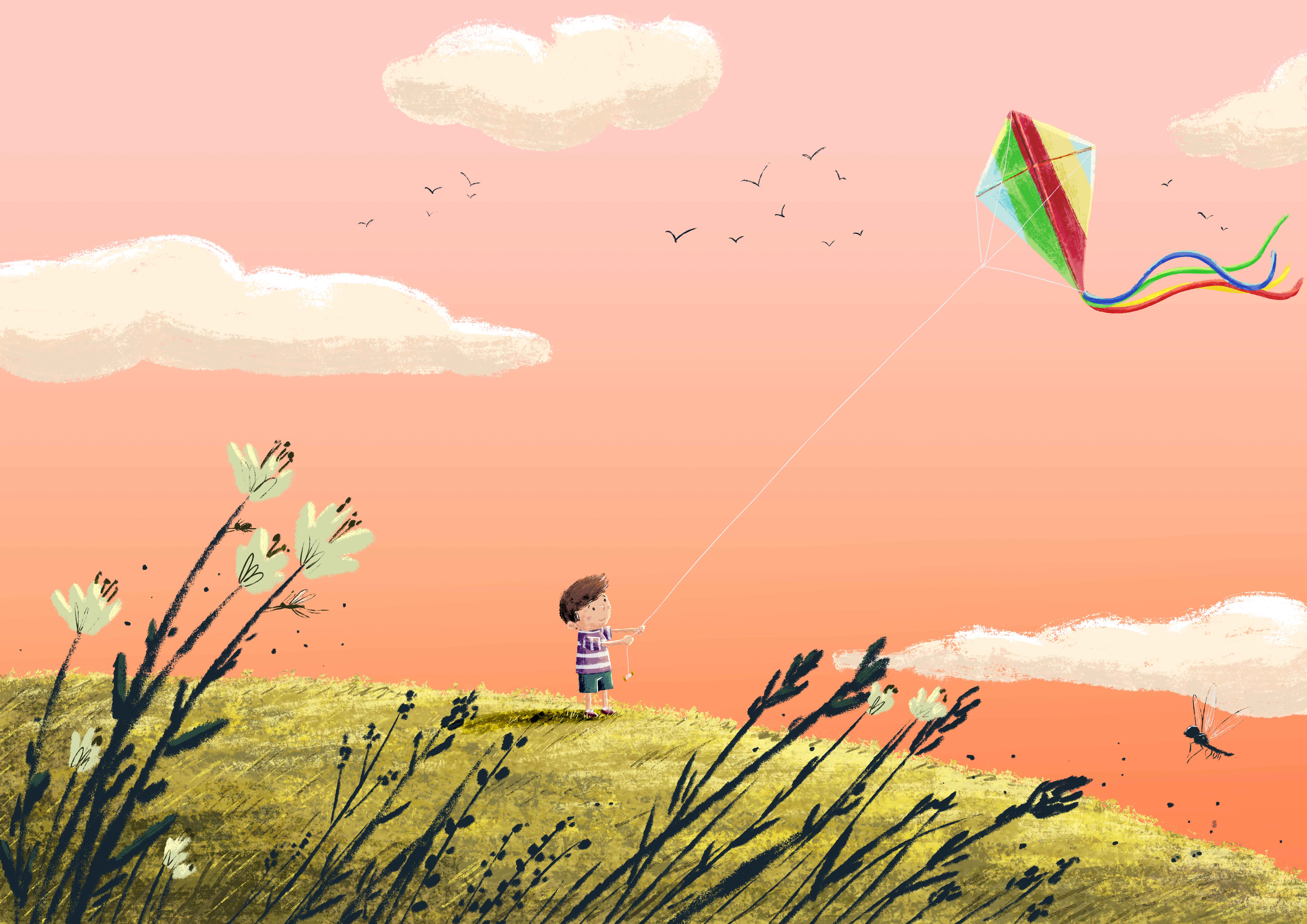kite flying