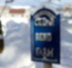 Cedar Bend Sign