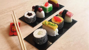 Gelato In The Shape of Sushi Found at Outram Café (Limited Period)