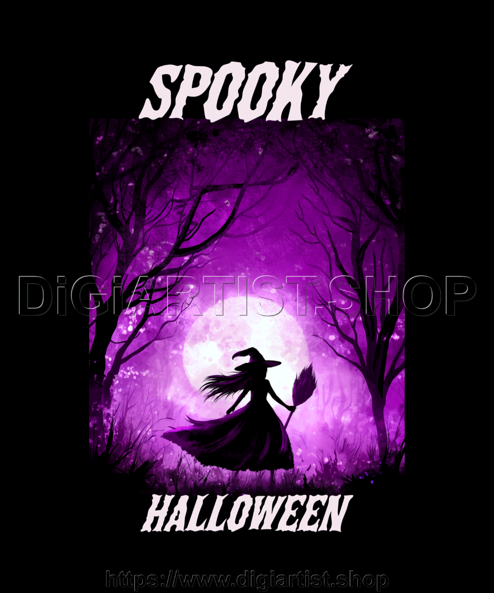 t-shirt-design-template-featuring-a-witches-coven-inspired-witch-illustration-70