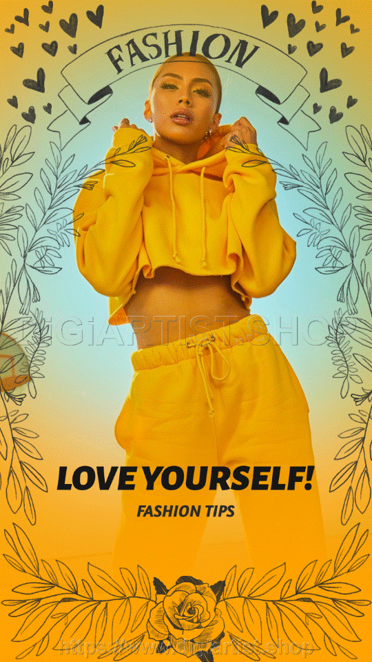 fashion-instagram-story-template-featuring-a-frame-with-a-ribbon-on-top-2051c