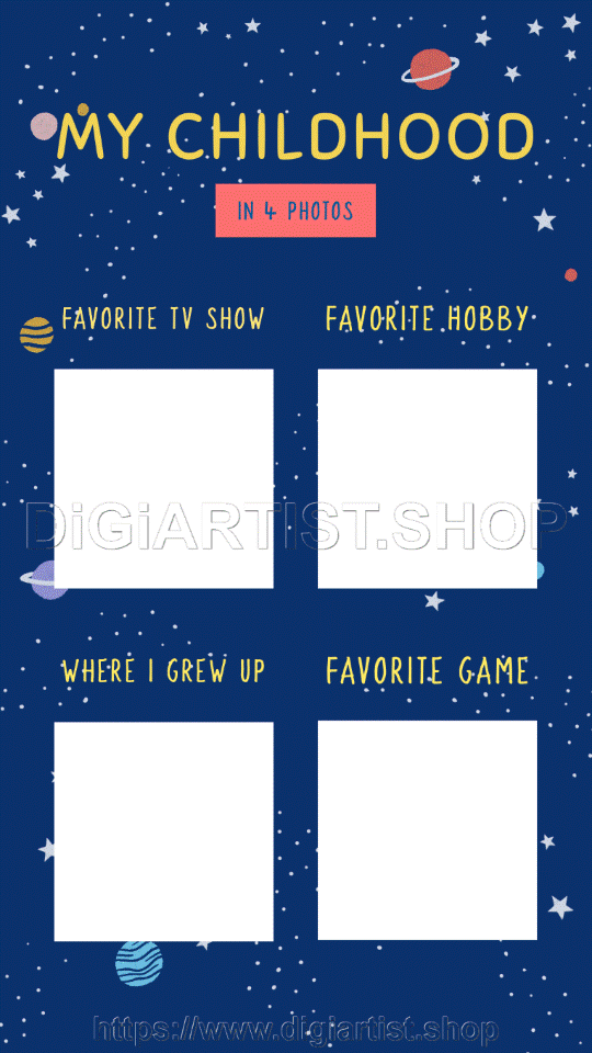 instagram-story-creator-with-a-bingo-childhood-challenge-2478b