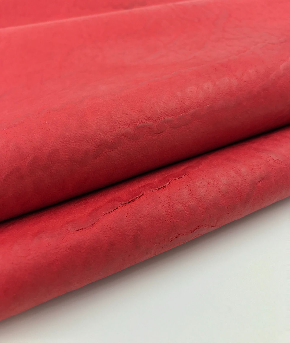 Thumbnail: Merino Leather - Tomato Puree