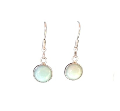 boucles d’oreilles amazonite