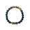 Miniature : Bracelet Triple Protection – Hématite, Obsidienne & Oeil de Tigre