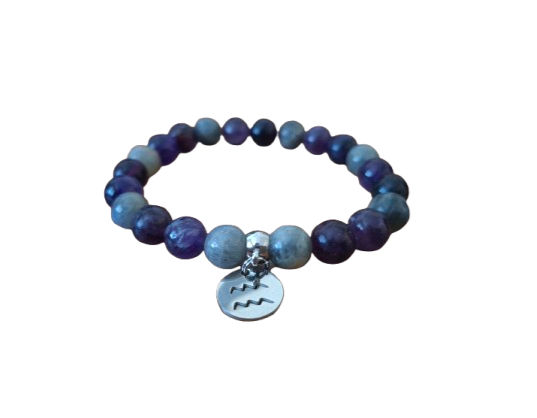 Bracelet Verseau – Intuition, Inspiration et Équilibre