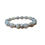Miniature : Bracelet Labradorite Intercalaires Acier