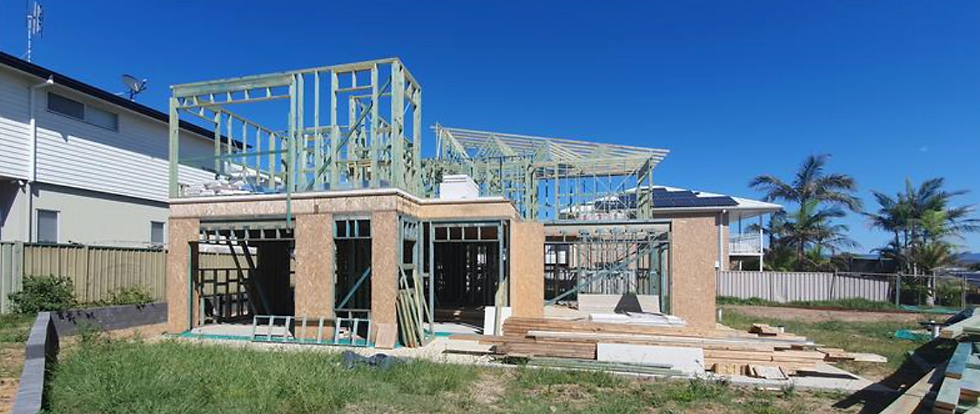 Pictured: Example of new build construction