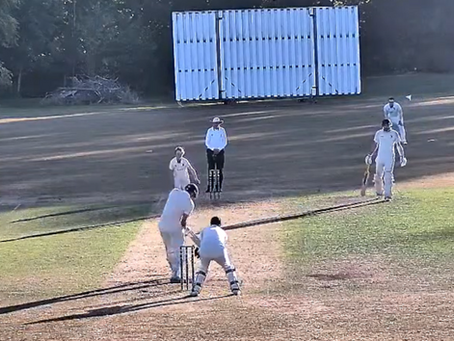 Eoin Hewitt takes a wicket for Cornwood 2XI vs Chudleigh 8th August, 2026