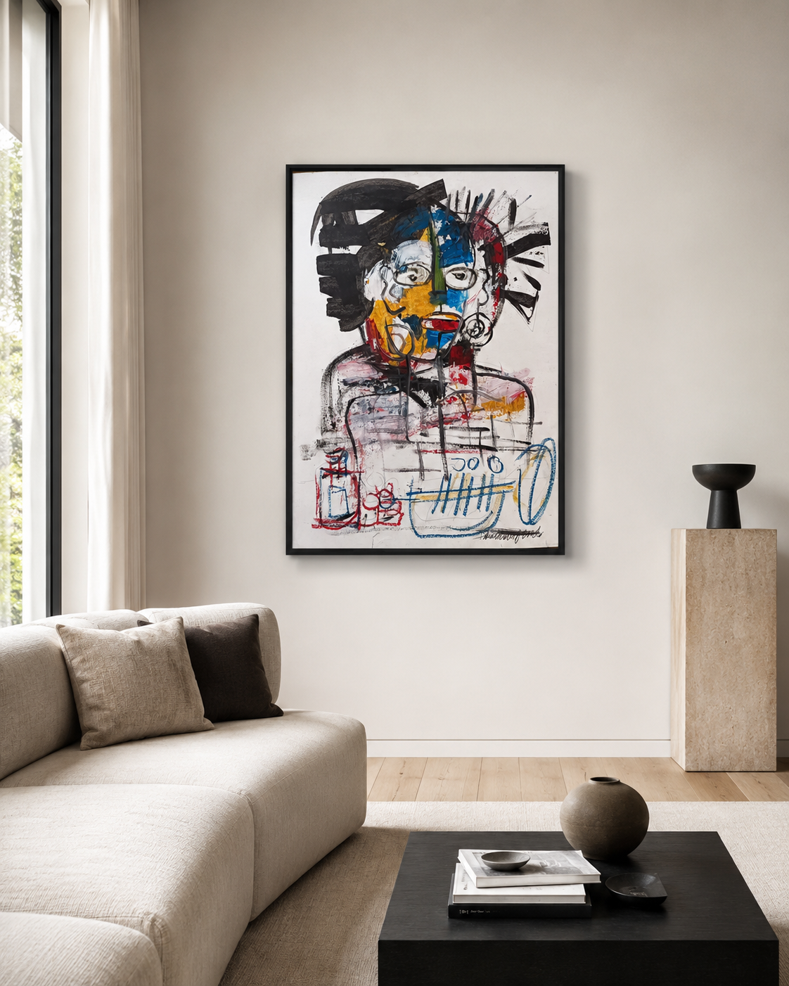 Peinture art contemporain pièce unique originale Bordeaux