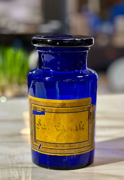 Bouteille apothicaire ancienne