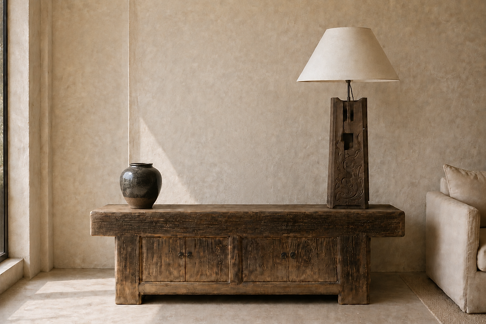 Miniature : Lampe à poser originale pièce unique ancienne chic Bordeaux