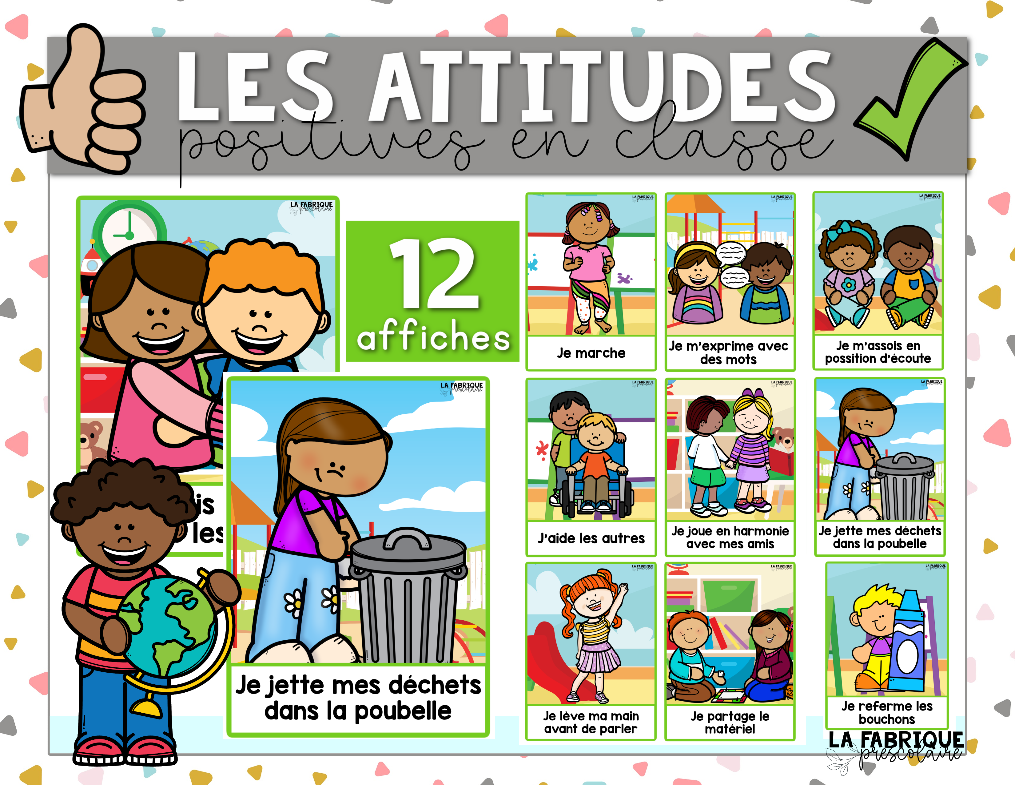 Les attitudes positives en classe