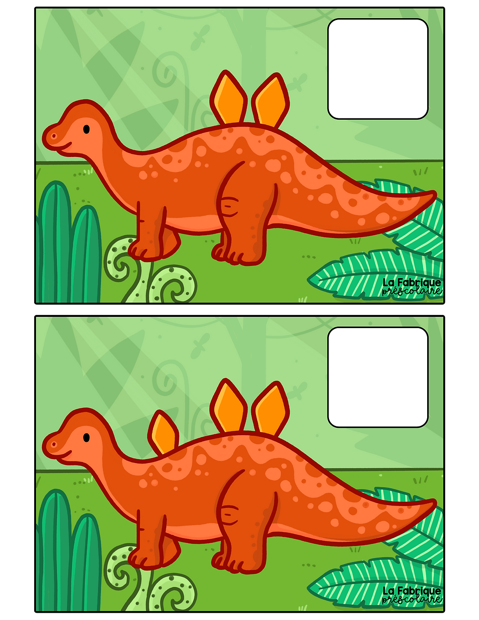 Miniature : Dénombrement le Stégosaure