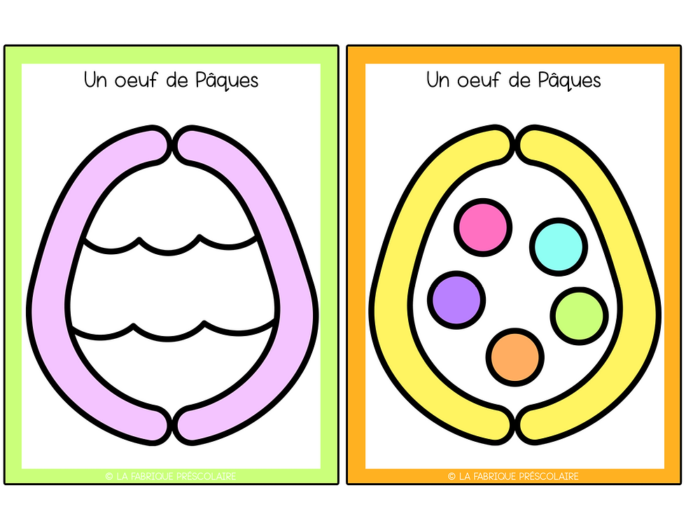 Miniature : Pâte à modeler de Pâques