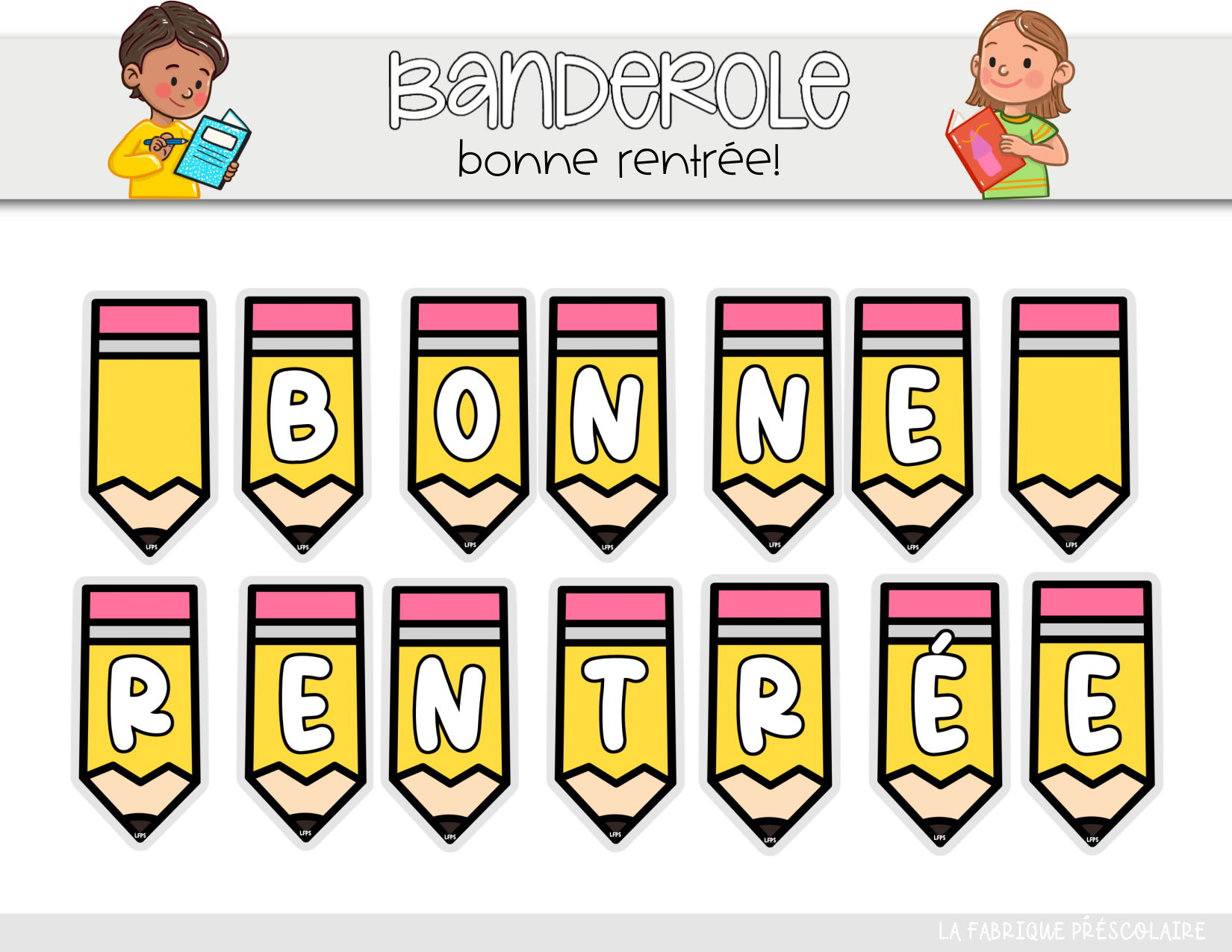 Banderole bonne rentrée