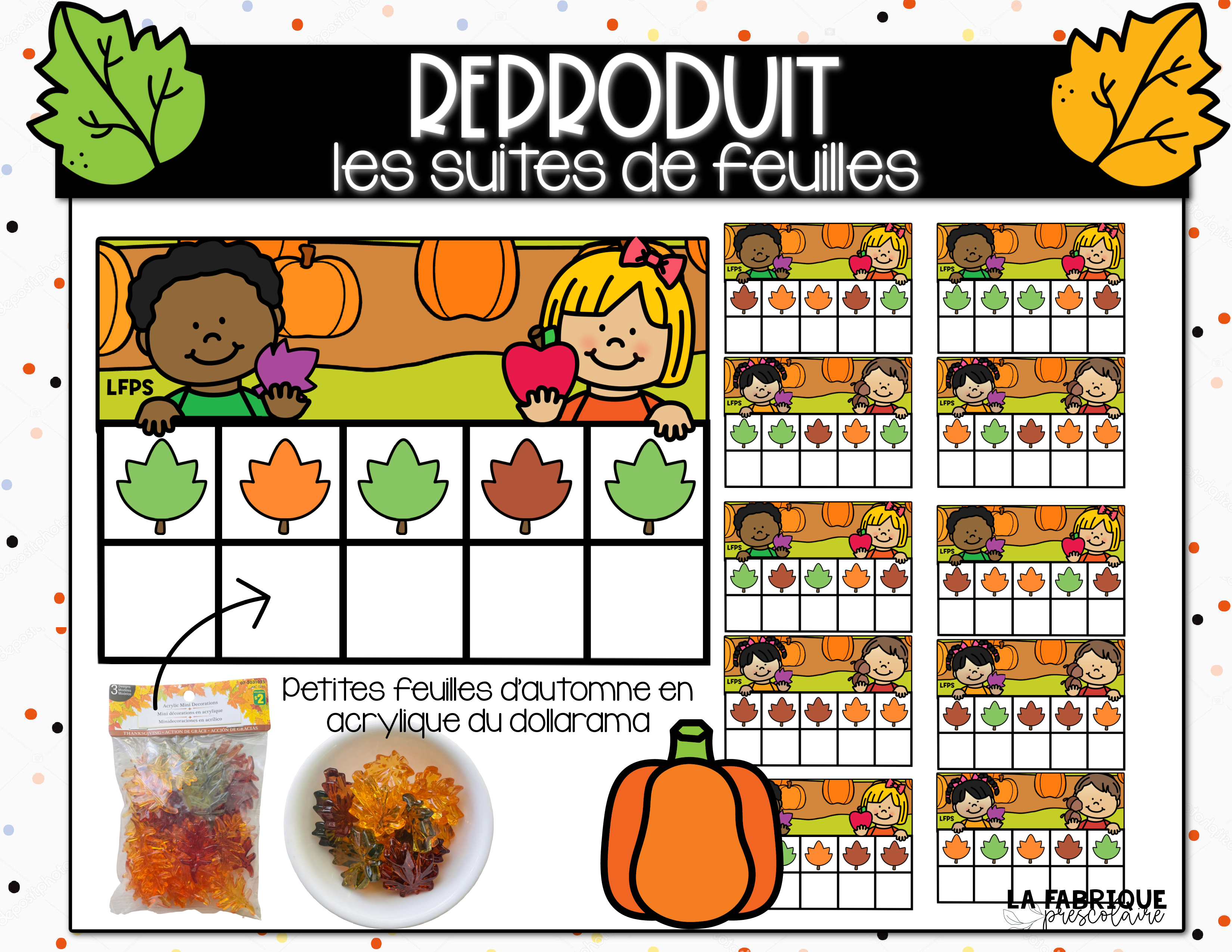 Les suites de feuilles d'automne