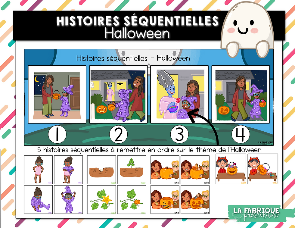 Miniature : ⭐Ensemble d'ateliers - Halloween ⭐
