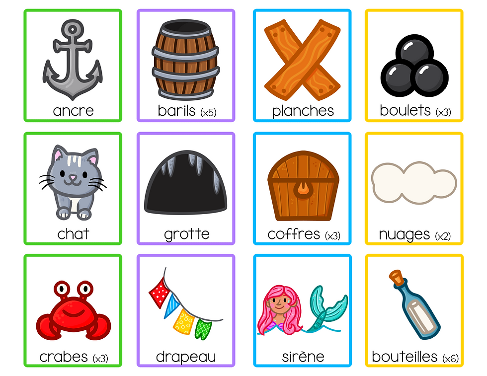 Miniature : Cherche et trouve les pirates