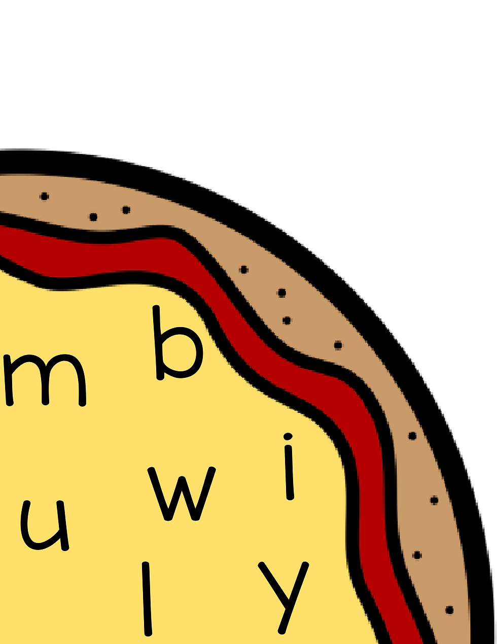 Miniature : Cherche & trouve les lettres sur la pizza